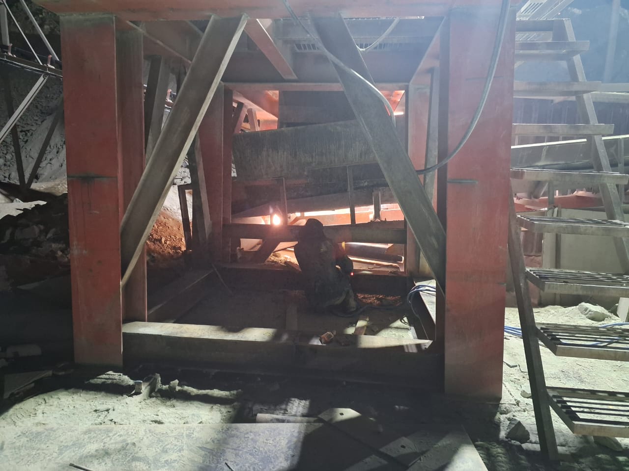 Perbaikan Pondasi Primer Crusher - DAPMA